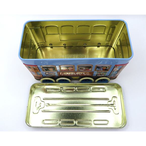 Hershey’s Collectible Vehicle Series Tin Canister #2 Trolley Transit Co. 2000 - Picture 8 of 11